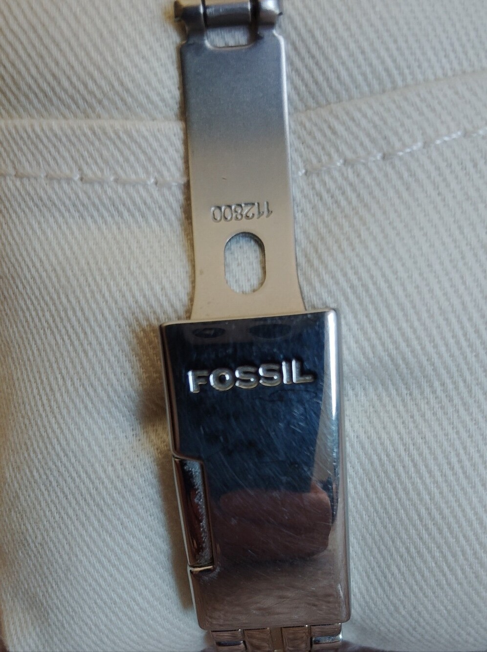 Fossil Glitz Women's Stainless Steel Watch w/Swaraovski Crystals - Picture 3 of 6
